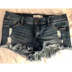 Abercrombie denim shorts